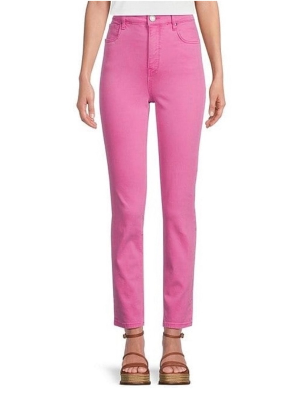 Kut from the Kloth • Naomi Fab Ab Girlfriend Ankle Jeans Pink - 4L